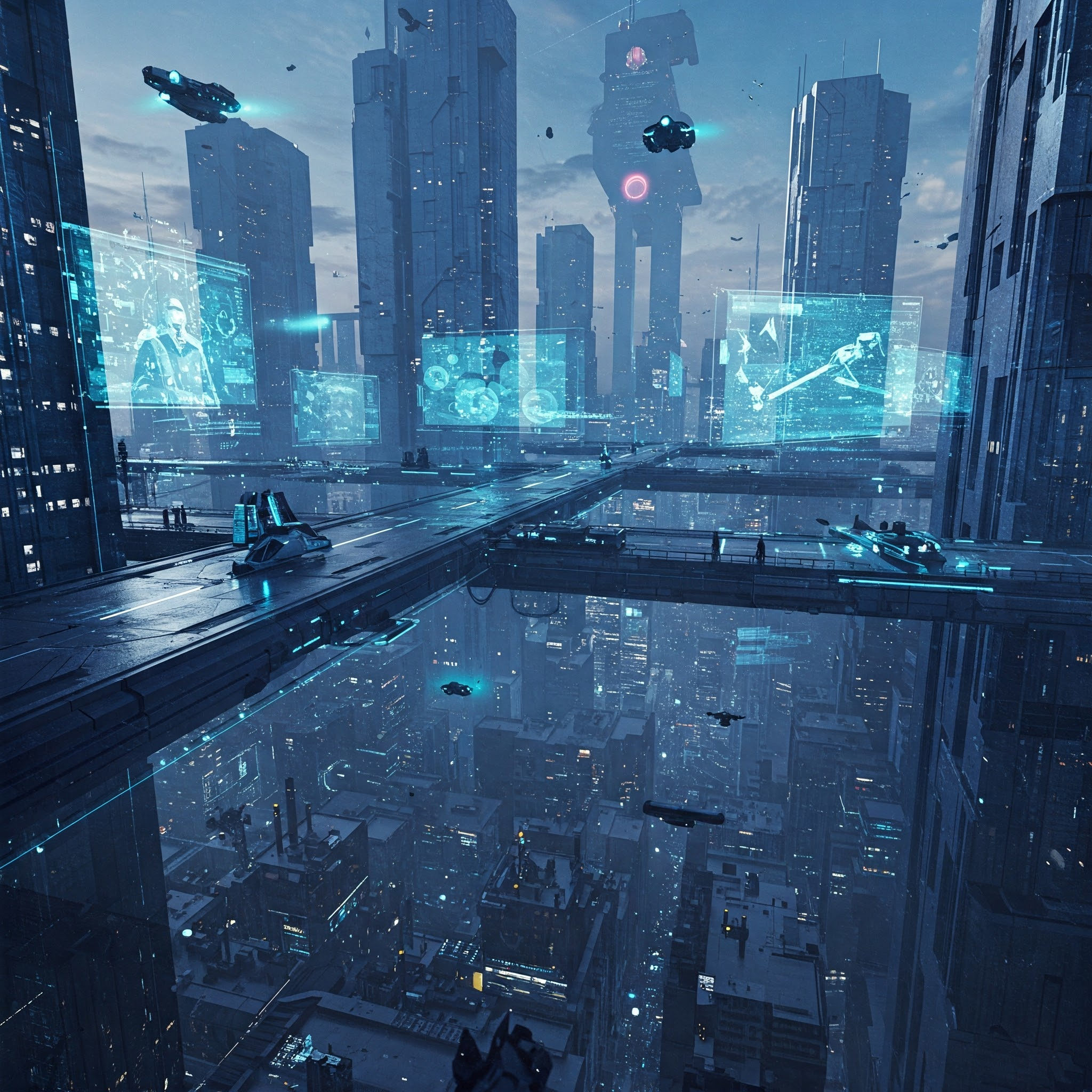 Busy AI world alt text